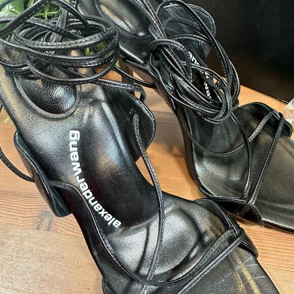 Alexander Wang Women's Lucienne 105 Ankle Tie High Heel Sandals Size 36 $595 - Picture 7 of 14